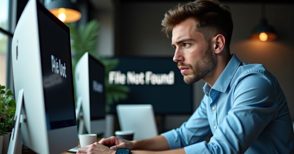 ChatGPT indique « Fichier non trouvé » : causes et solutions pour restaurer vos données