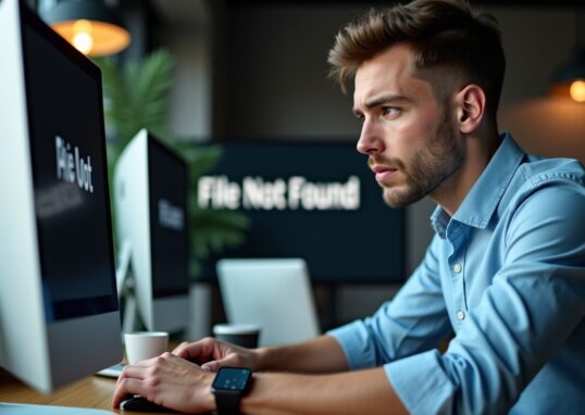ChatGPT indique « Fichier non trouvé » : causes et solutions pour restaurer vos données