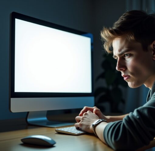 Écran blanc sur votre ordinateur : causes possibles et solutions à connaître