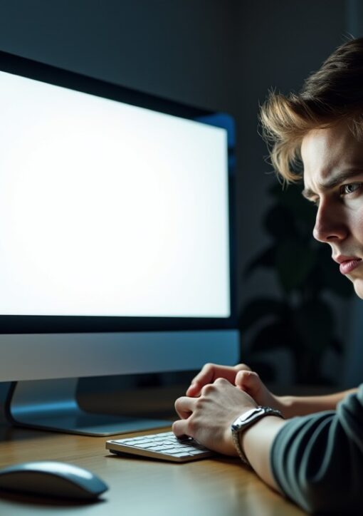 Écran blanc sur votre ordinateur : causes possibles et solutions à connaître