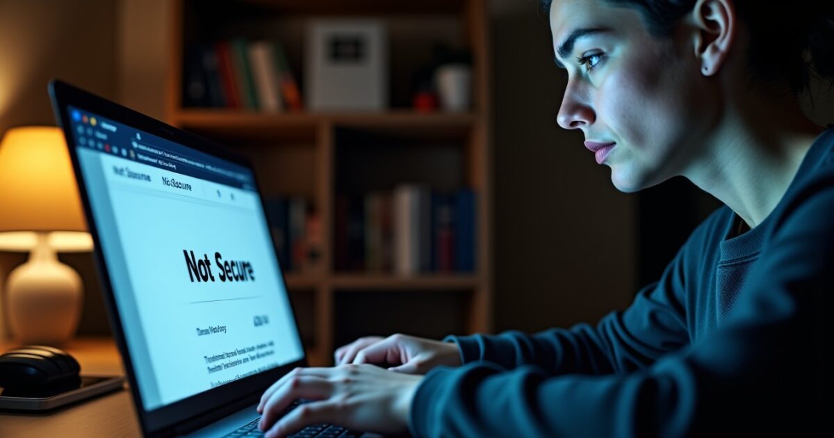 Site web marqué « Connexion non sécurisée » : comment réagir efficacement ?