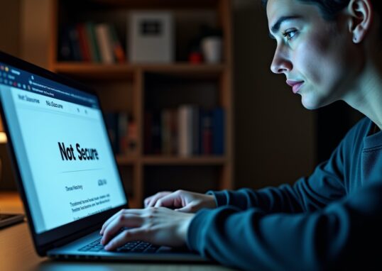 Site web marqué « Connexion non sécurisée » : comment réagir efficacement ?