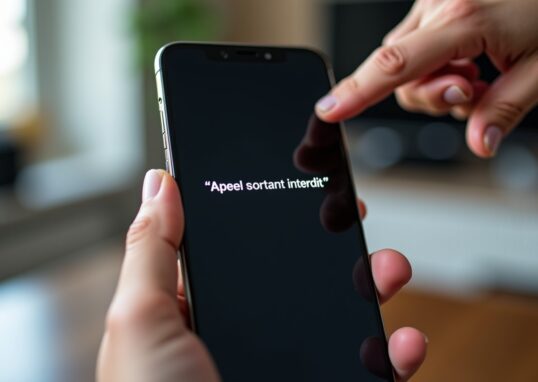Téléphone affiche « Appel sortant interdit » : les solutions à adopter