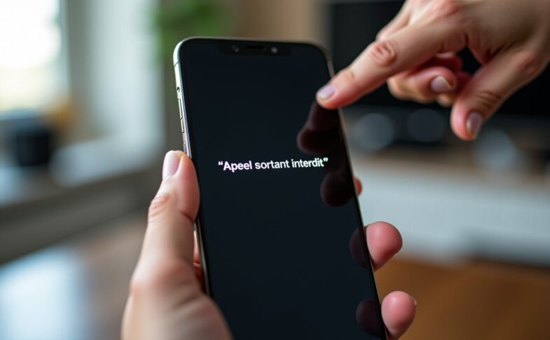 Téléphone affiche « Appel sortant interdit » : les solutions à adopter